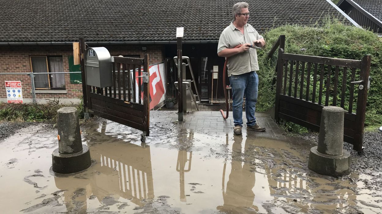 Dégâts En Région Liégeoise Suite à De Violents Orages Une