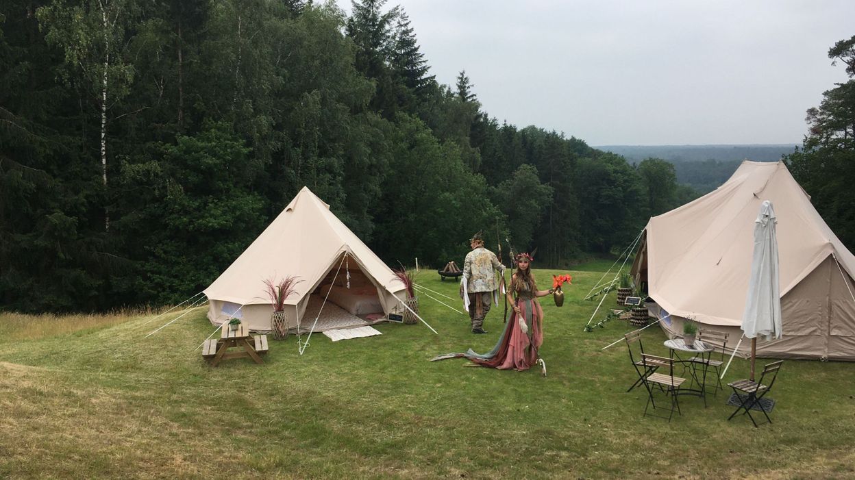 Le golf de Durbuy devient cet été un village de vacances féérique dans