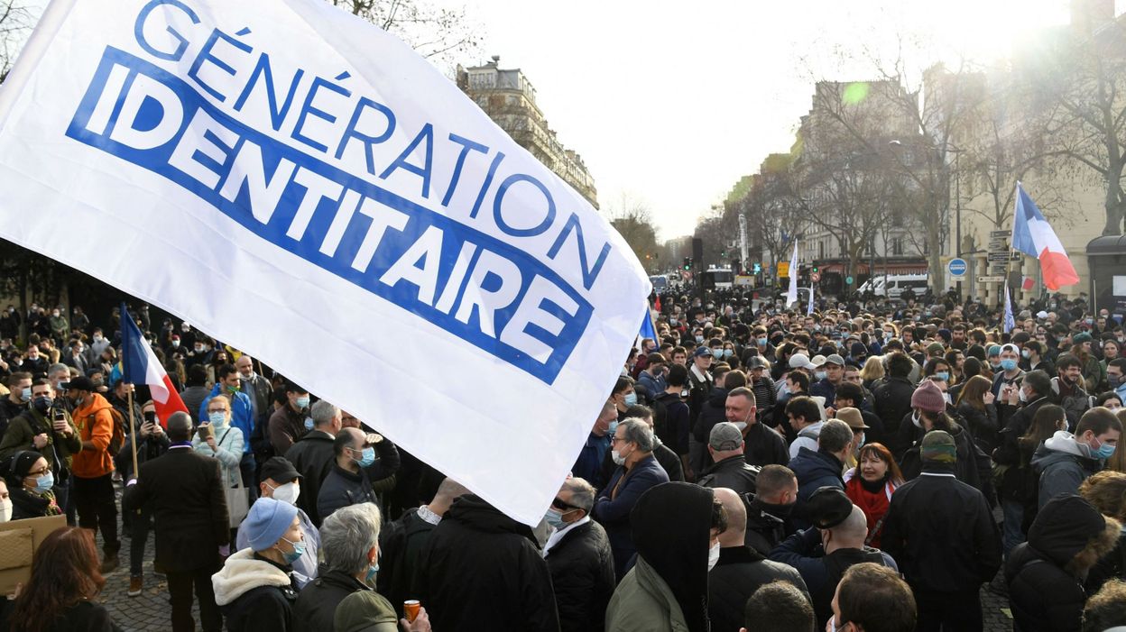 France : Dries Van Langenhove s'est rendu à Paris pour une manifestation du groupe de Génération ...