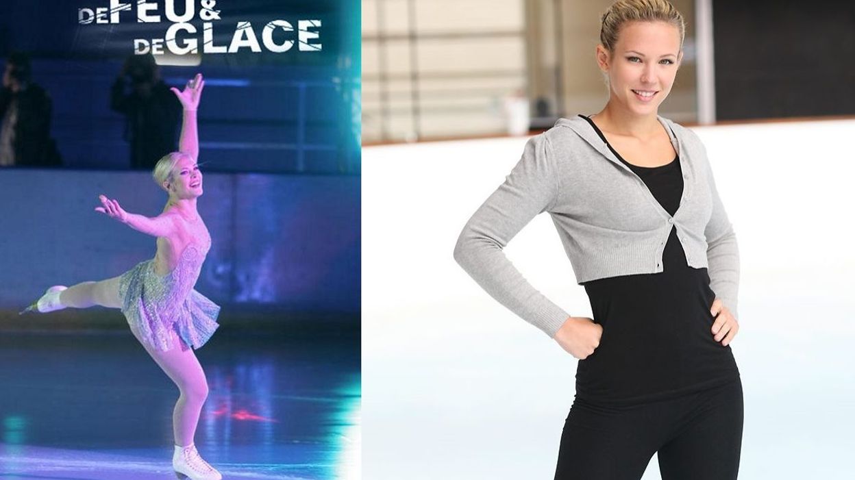 Film De Patinage Artistique Et D Amour Lorie actrice et patineuse pour "De feu et de glace" - RTBF Films