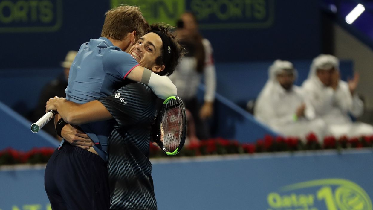 Entre David Goffin Et Pierre Hugues Herbert C Est Un Beau Roman D Amitie Qui Dure