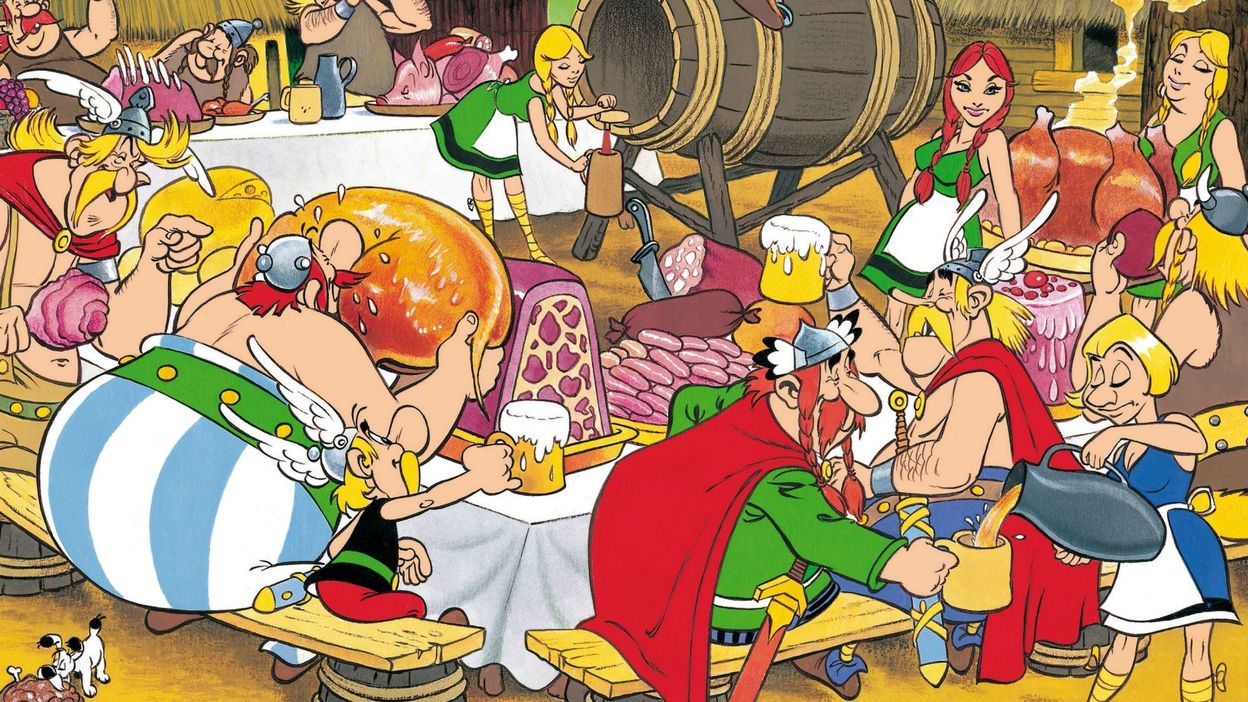 "Astérix chez les Belges": une exposition ludique au Musée de la BD à