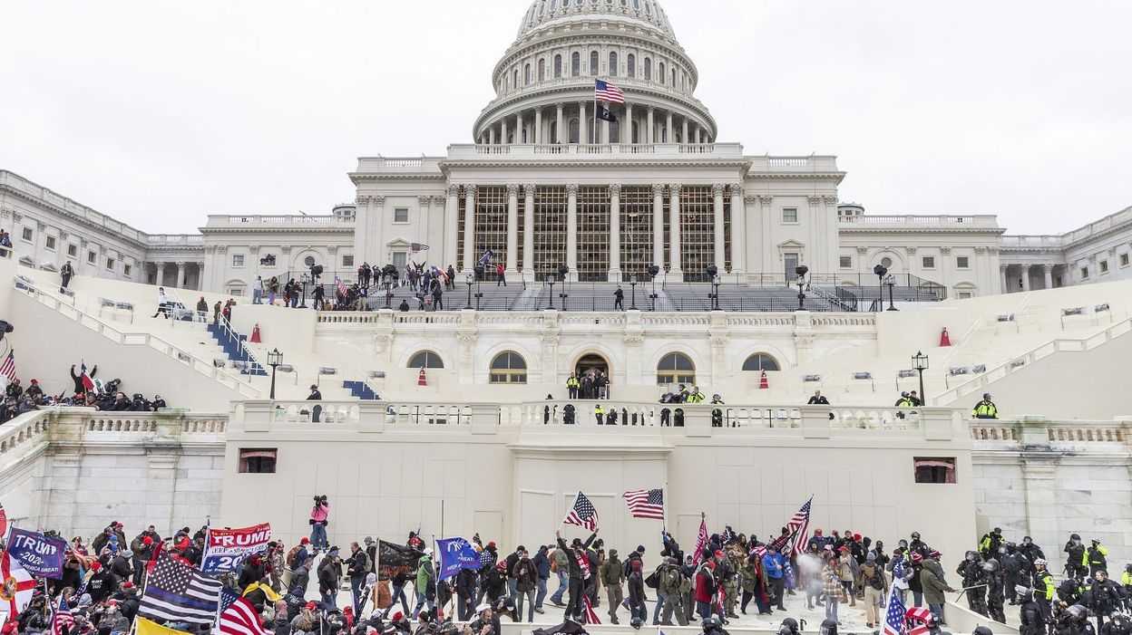 A year after the storming of the Capitol, a majority of Americans fear a “collapse” of their democracy