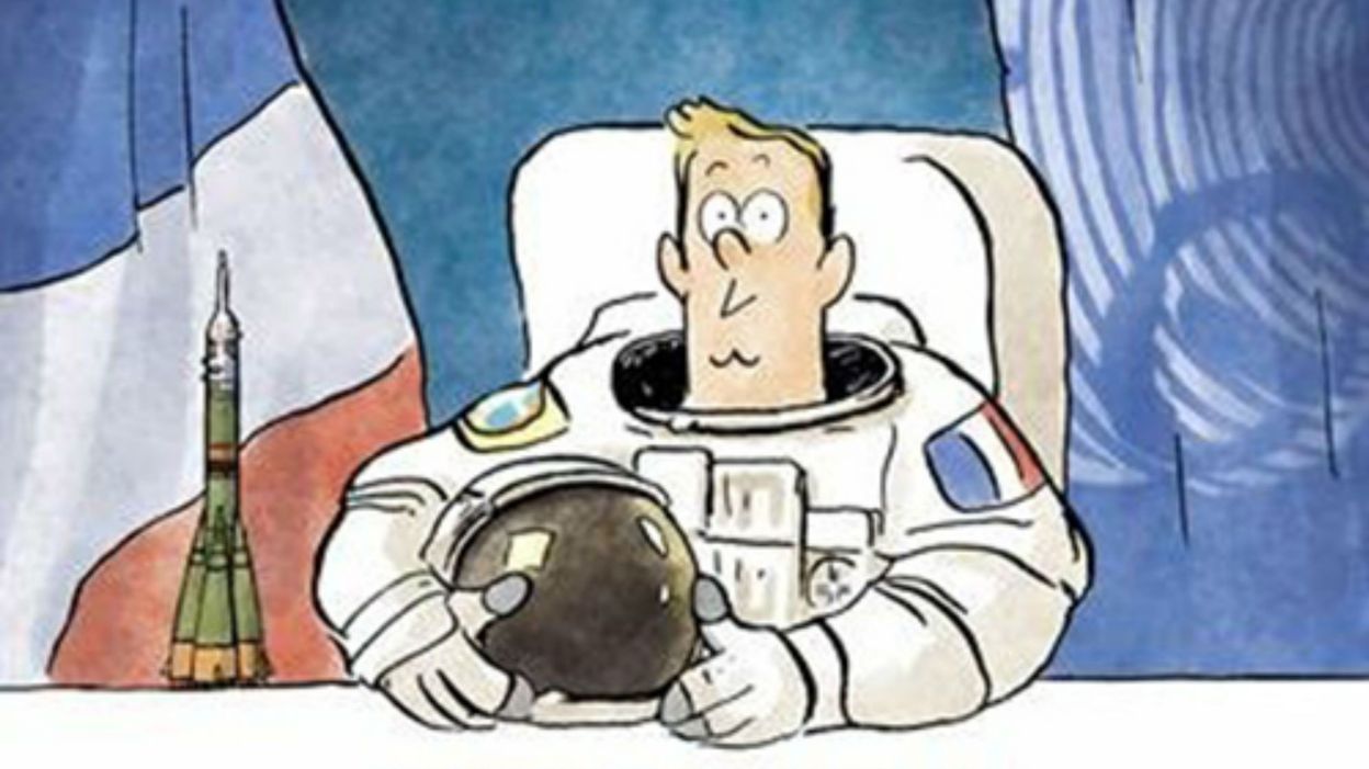 Thomas Pesquet, sous un autre jour, dans une BD drolatique