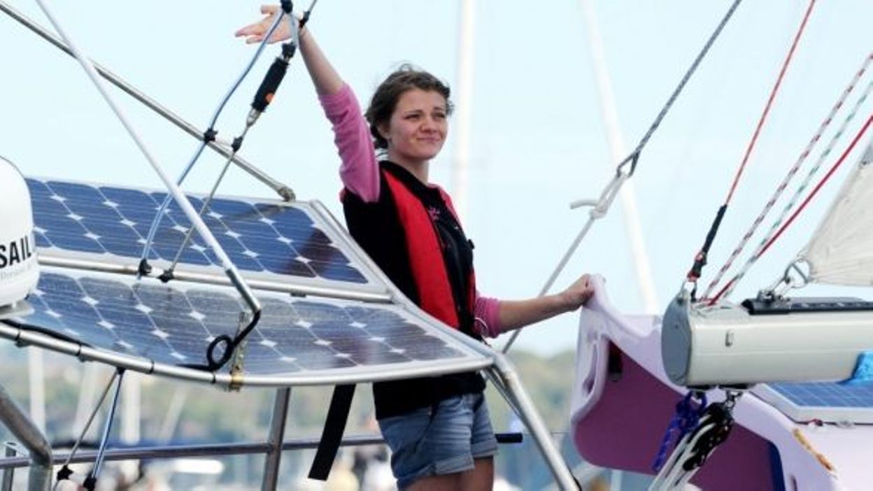 Jessica Watson, 16 ans, a bouclé