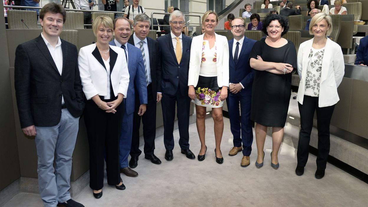 Les ministres du nouveau gouvernement flamand ont prêté serment