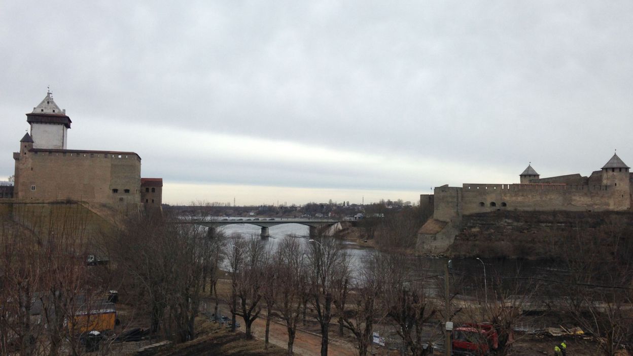 Narva, l'Estonie à la frontière russe