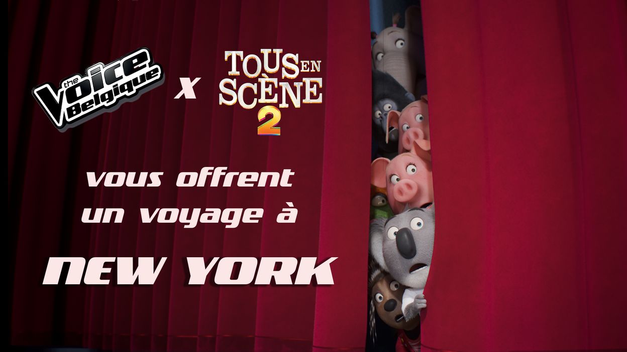 [Concours] The Voice Belgium en “Tous en scène 2” bieden je een trip naar New York aan!