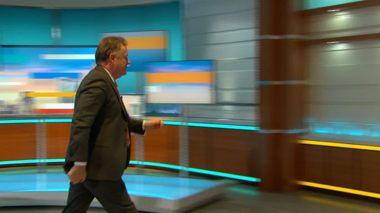 Le présentateur de Good Morning Britain, Piers Morgan ...