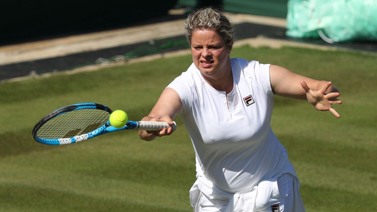 Kim Clijsters Remporte Le Tournoi Des Légendes De Wimbledon