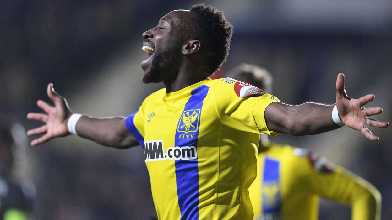 Yohan Boli, buteur de SaintTrond, se dirige vers le Qatar