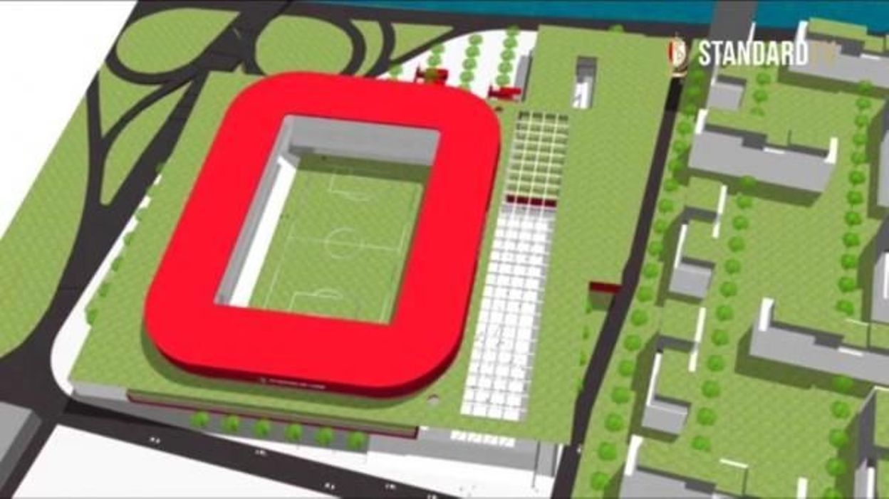 Le Standard de Liège va agrandir et moderniser son stade