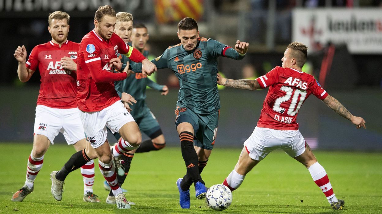 L'AZ Alkmaar a tenté le coup, mais reste bien deuxième du championnat