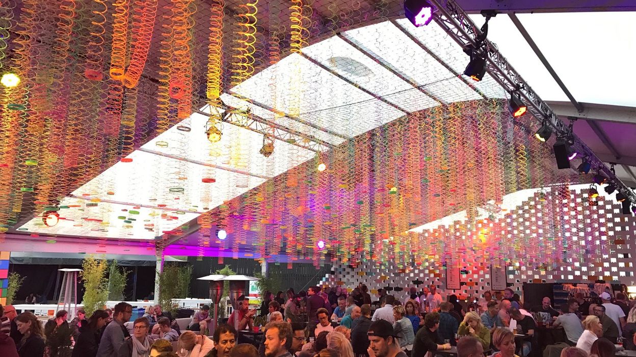 Pukkelpop festival: la vie dans les backstages