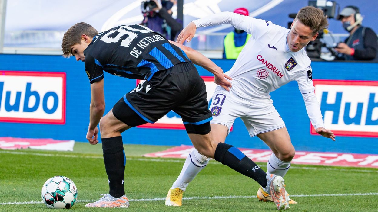 Ces matches où Bruges a été sacré champion sur le terrain ...