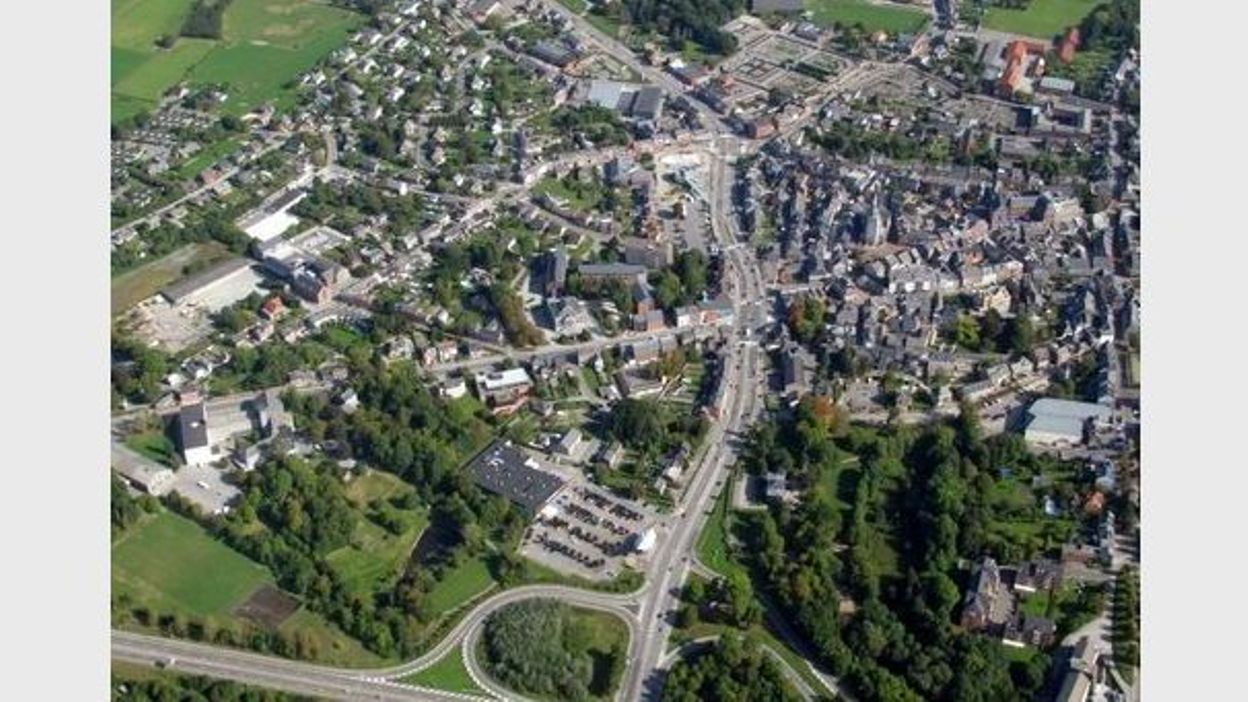 MarcheenFamenne fin du chantier du Boulevard Urbain