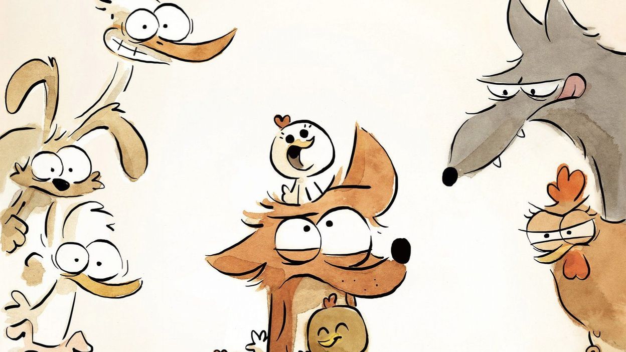 Le Grand Méchant Renard Dessin Animé Les critiques d'Hugues Dayez avec "Le Grand Méchant Renard", un dessin