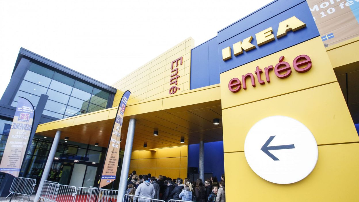  Ikea  veut se r organiser 100  120 emplois  menac s en 