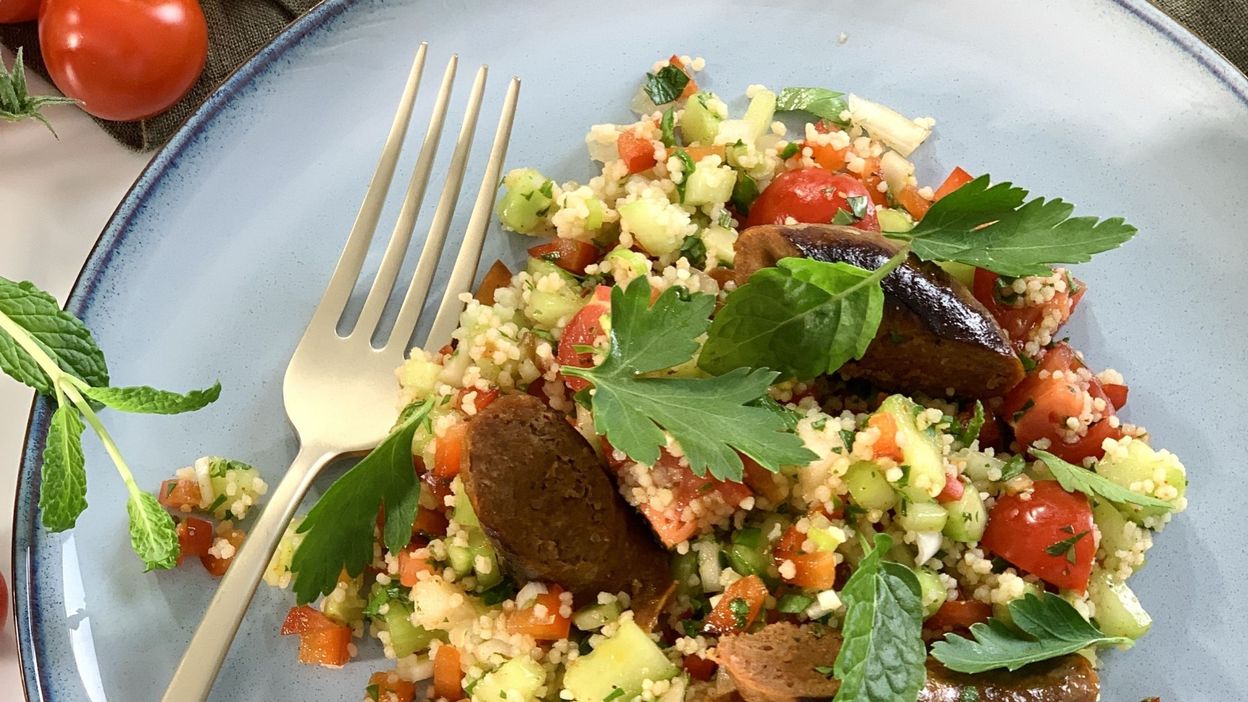 Taboule Maison Et Merguez Grillees