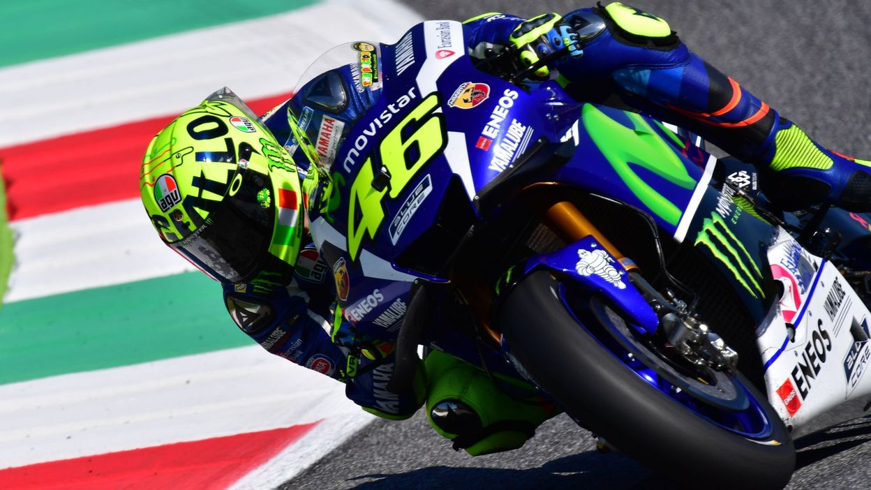 GP d'Italie: Valentino Rossi (Yamaha) en pole