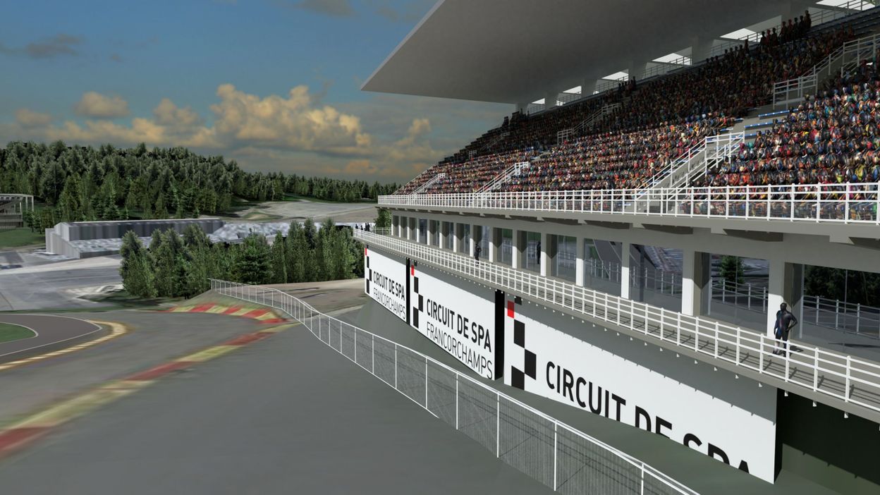 Circuit de SpaFrancorchamps 80 millions d'investissements et le