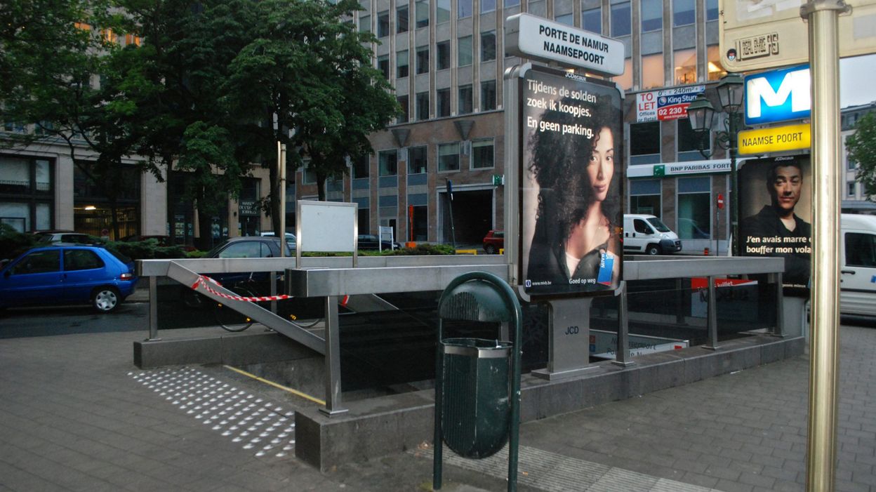 Agression du métro Porte de Namur un mineur acquitté en appel