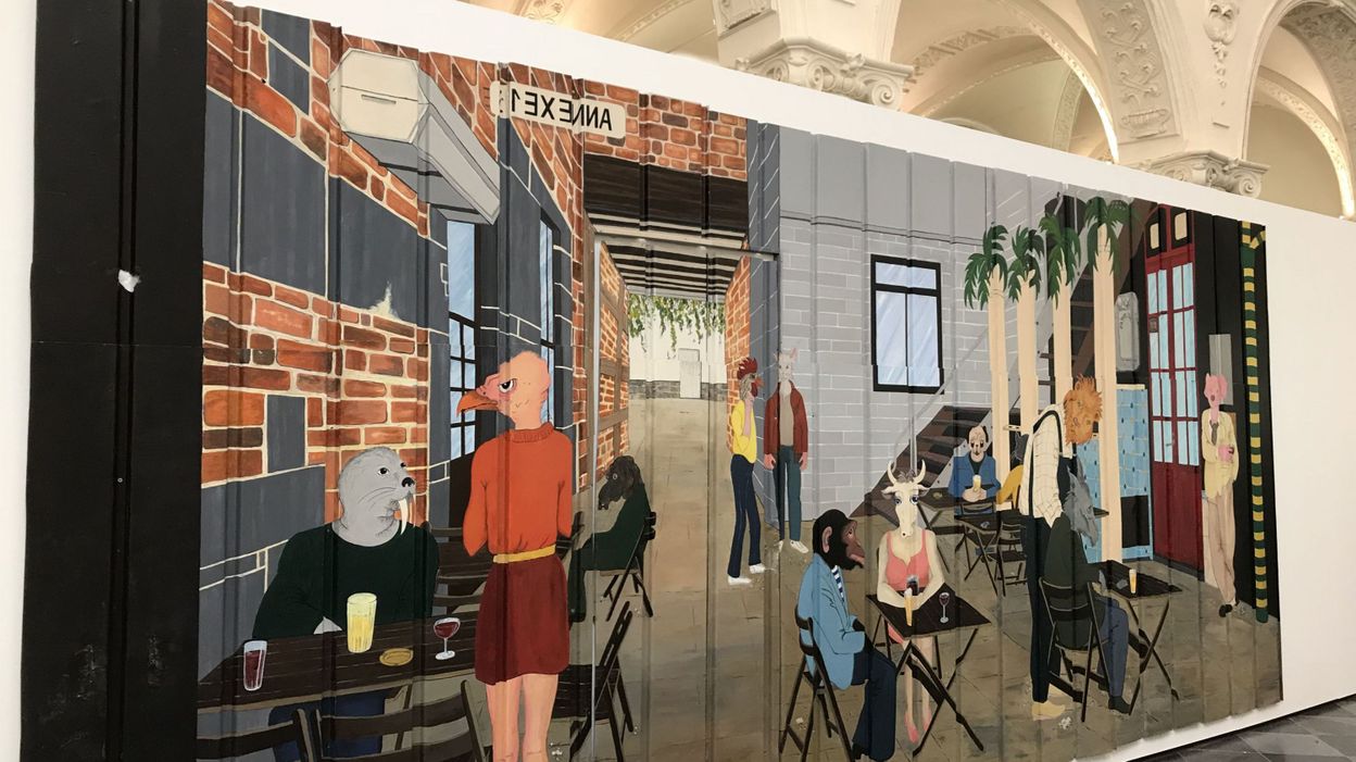 Liège le Cirque Divers cultive le Paradoxe au musée de la vie wallonne