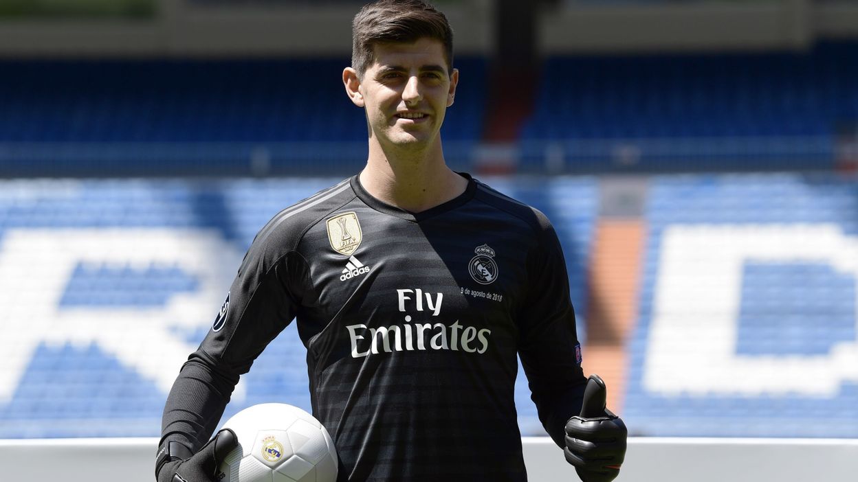 Thibaut Courtois, présenté au Real Madrid, "réalise un ...