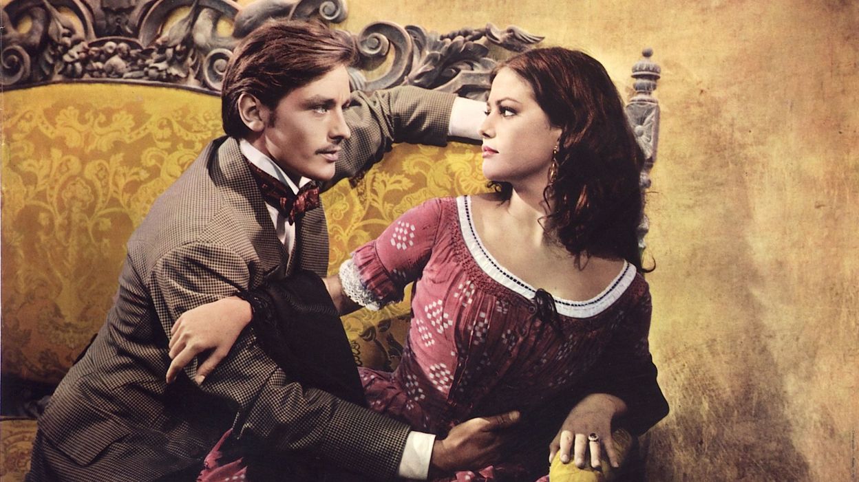 Film Le Guépard Avec Alain Delon "Le Guépard": Le trio Alain Delon, Claudia Cardinale et Burt Lancaster