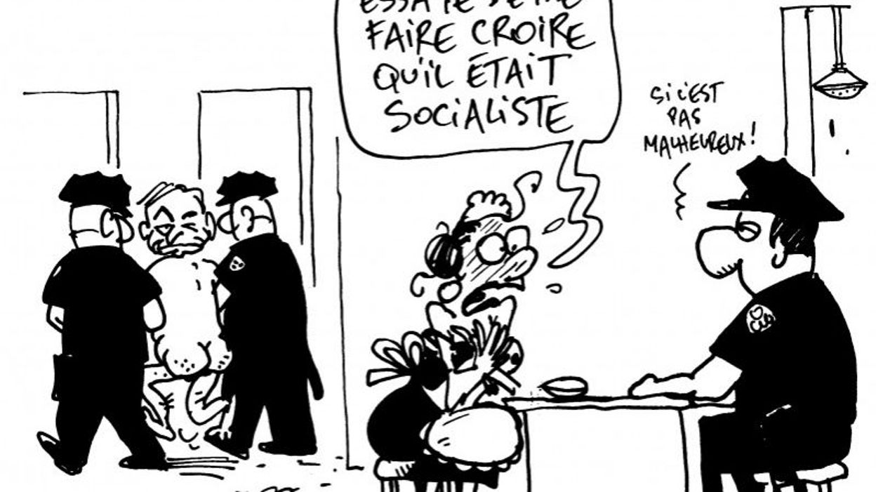 Pierre Kroll remporte le Press Cartoon Belgium 2012 avec son DSK