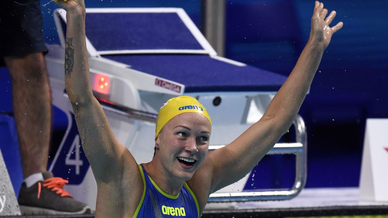 Nouveau record du monde pour Sjostrom sur 50m libre en petit bassin lors des Mondiaux