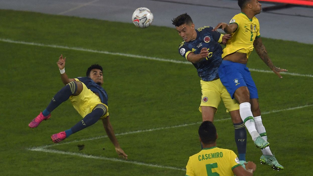 Luis Diaz scored a splendid goal despite Colombia’s loss to Brazil