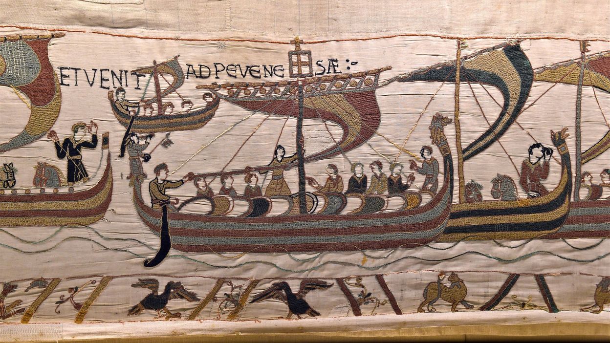 Les Mystères De La Tapisserie De Bayeux La tapisserie de Bayeux prêtée par la France au Royaume-Uni en 2022