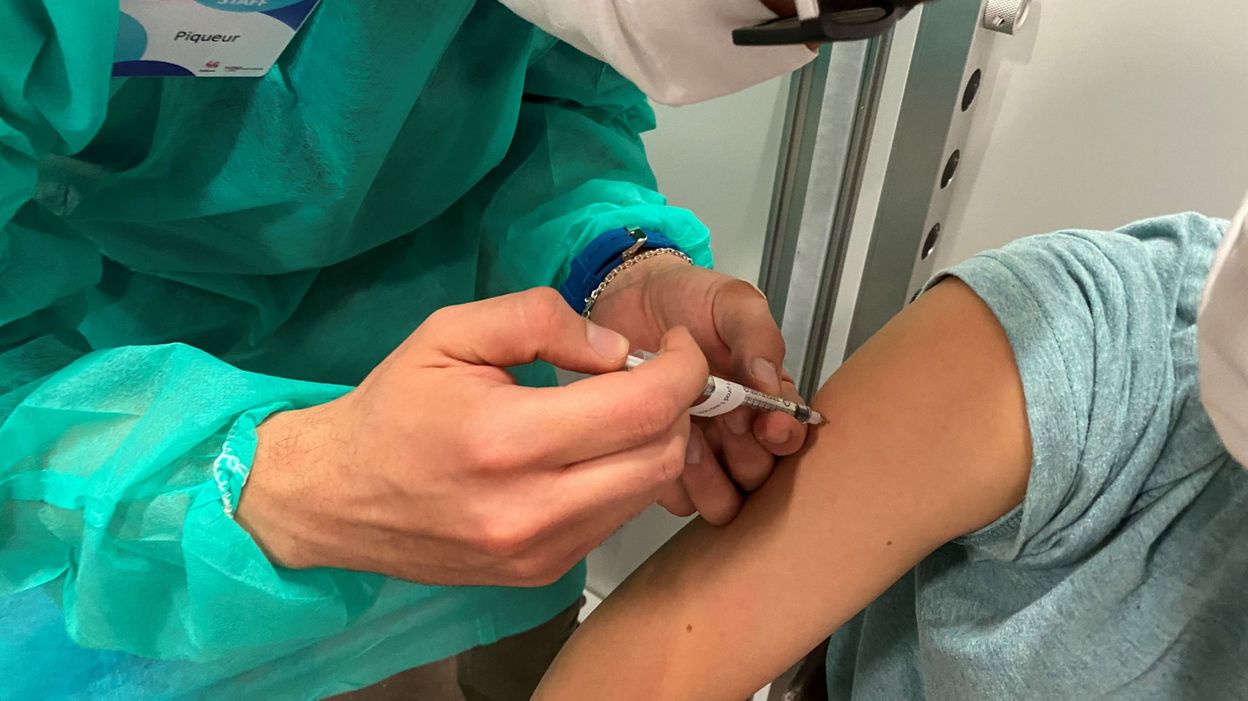 Namur : campagne de vaccination à l’institut Saint-Louis