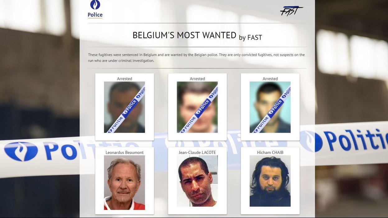 Personnes Les Plus Recherchées Au Monde La liste des personnes les plus recherchées de Belgique est sur le Web