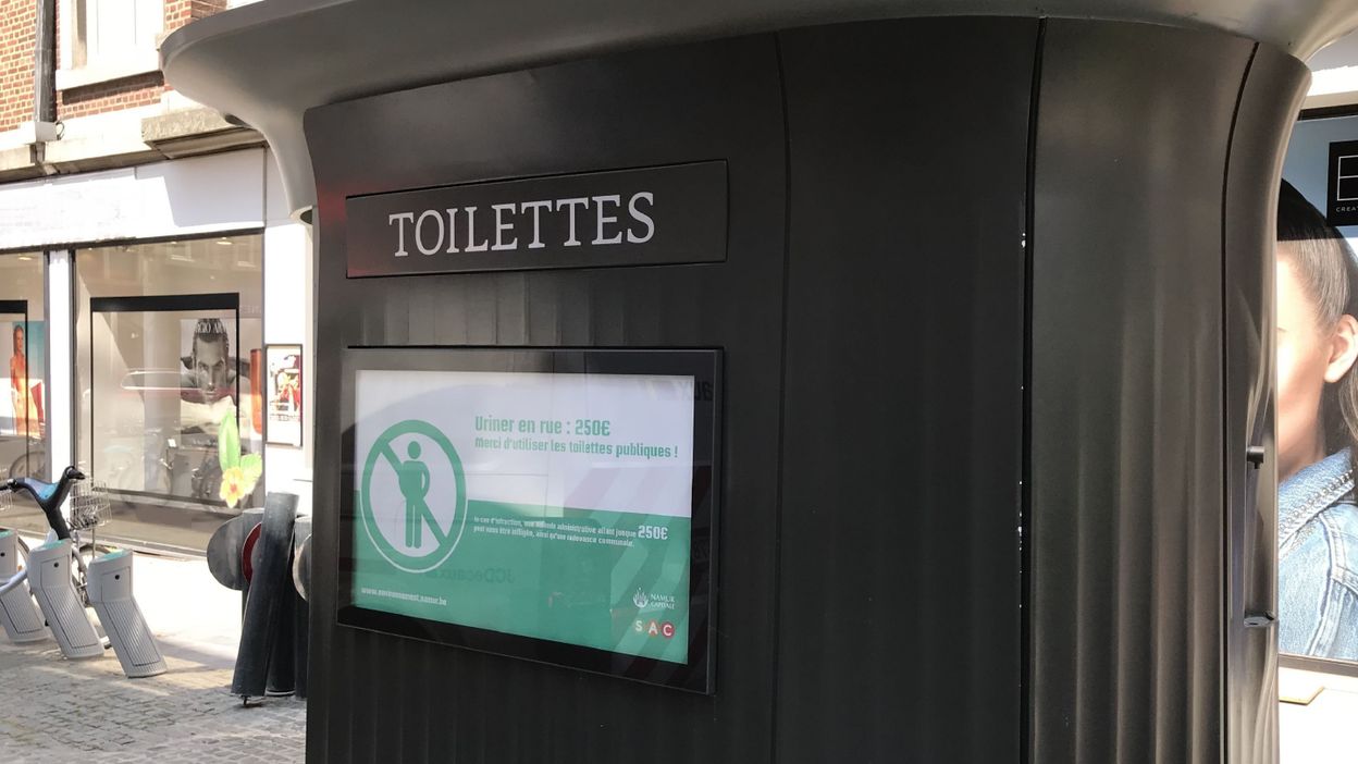 Namur Les Toilettes Publiques Gratuites Ont Du Succes