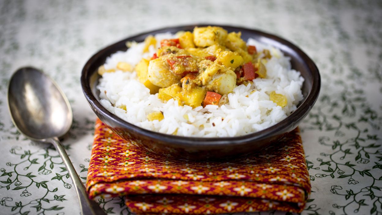 Recette madras de poisson à l'indienne