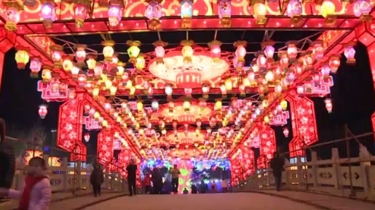 Chine Les 100000 Lumières Du Festival Des Lanternes 9743