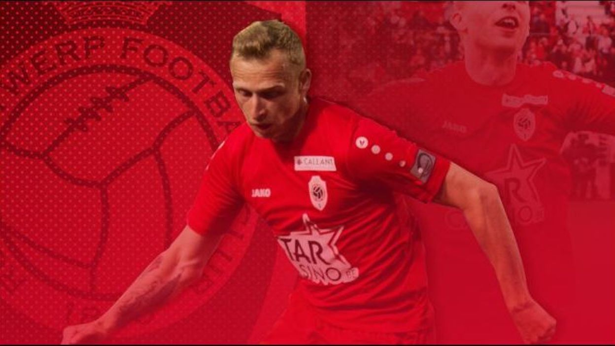 Ritchie De Laet, 30 ans, de retour à l'Antwerp