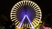 La grand roue à la foire de Liège La grand roue à la foire de Liège