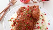 Recette : Poulet Fermier aux noix et à la grenade Recette : Poulet Fermier aux noix et à la grenade