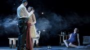 Soufian El Boubsi, Ariane Rousseau et Aline Mahaux dans "Amor Mundi"de M. Saduis d'après Hannah Arendt Soufian El Boubsi, Ariane Rousseau et Aline Mahaux dans "Amor Mundi"de M. Saduis d'après Hannah Arendt