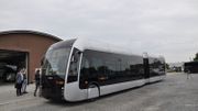 Un autobus de la firme Van Hool qu fonctionne à l'hydrogène Un autobus de la firme Van Hool qu fonctionne à l'hydrogène