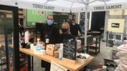 Autre lieu, la cour du Moment, où trois restaurateurs se sont réunis au même endroit Autre lieu, la cour du Moment, où trois restaurateurs se sont réunis au même endroit