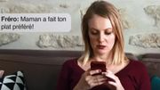 Maman : "Appelle-moi, parce que chaque fois que je t'appelle, t'es pas là" Maman : "Appelle-moi, parce que chaque fois que je t'appelle, t'es pas là"
