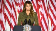 Melania Trump s'exprime lors de la convention républicaine à Charlotte Melania Trump s'exprime lors de la convention républicaine à Charlotte