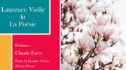 Laurence Vielle lit "Dans la beauté", un chant chaman Navajo, remanié par la poétesse Claude Favre Laurence Vielle lit "Dans la beauté", un chant chaman Navajo, remanié par la poétesse Claude Favre
