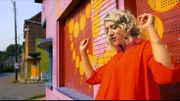 Ann et son clip coloré tourné à Doel Ann et son clip coloré tourné à Doel
