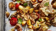 Recette : Sauté de porc mariné et légumes à la plancha Recette : Sauté de porc mariné et légumes à la plancha