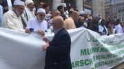 La "marche des musulmans contre le terrorisme" La "marche des musulmans contre le terrorisme"